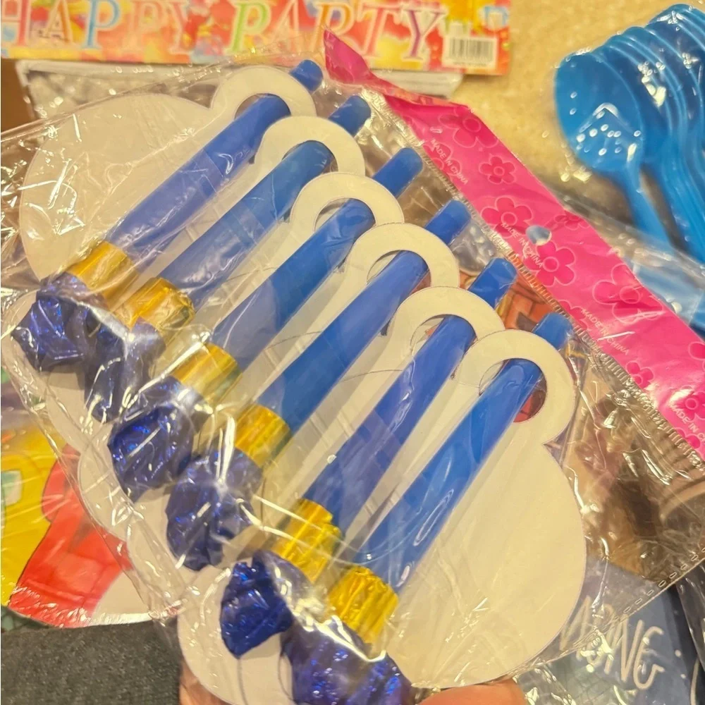Among Us Happy Birthday decorations 200 Party Supplies Set Napkins, plates NEW